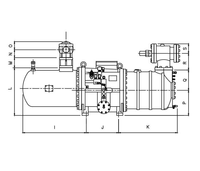 Hanbell RC2-830A screw compressor